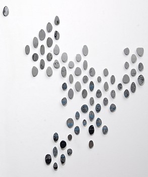 Carolina Sardi - Firmamento (Sold) 82 x 73 x 2 in.