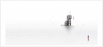 Marc Harrold - Beach 18 26 x 57 in.