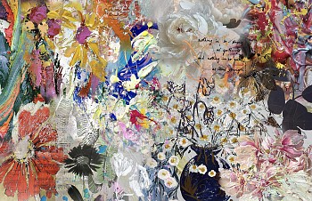 Irene Mamiye - Homage 5024 (Sold) 47 x 72 in.