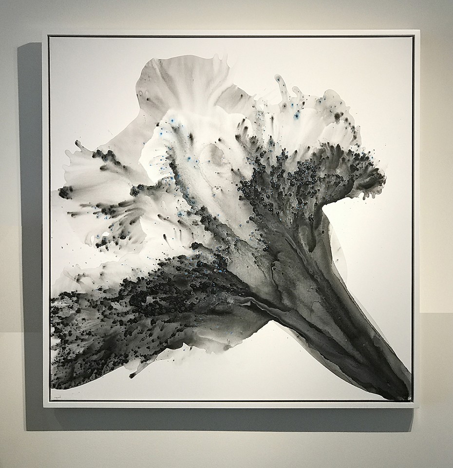 Muriel Napoli, Amplitude in white floater frame (SOLD)
47 x 47 in.