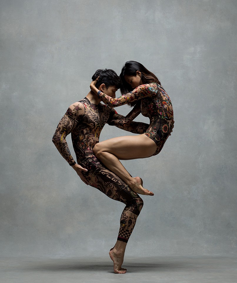 Ken Browar &amp; Deborah Ory, Bruce Zhang and WanTing Zhao
Dye sublimation print on aluminum, 50 x 42 in.
Bruce Zhang, American Ballet Theatre and WanTing Zhao, Principal, San Francisco Ballet, clothing by DSquared2