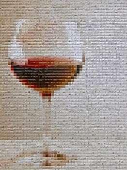 Pamela Stretton - Merlot 48 x 36 in.