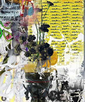 Irene Mamiye - Never Never 44 x 36 in.