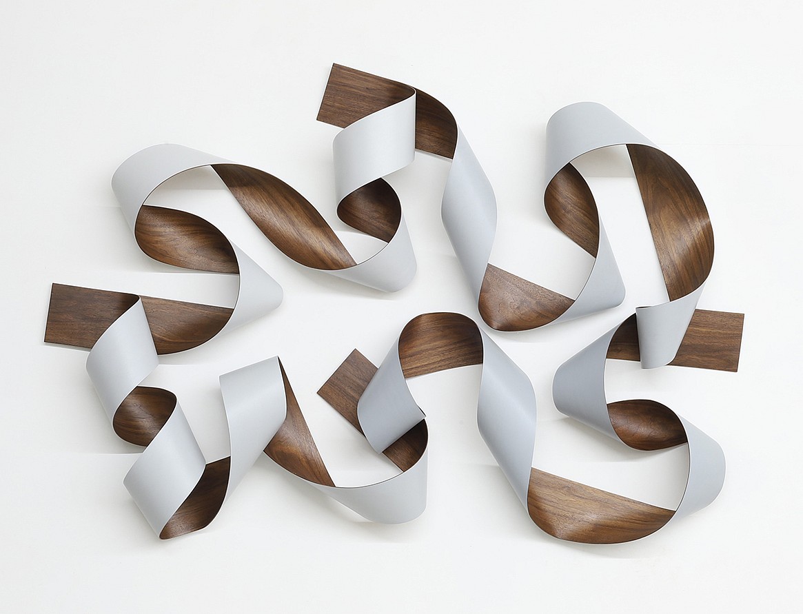 Jeremy Holmes, Four Points (Sold)
Painted black walnut, 48 x 70 x 10 in.