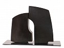 Pascal Pierme Sculpture, Confidence (Black Patina)
Steel