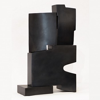 Pascal Pierme Sculpture - Petite Tatoum (Black Patina) 21 x 13 x 6 in.
