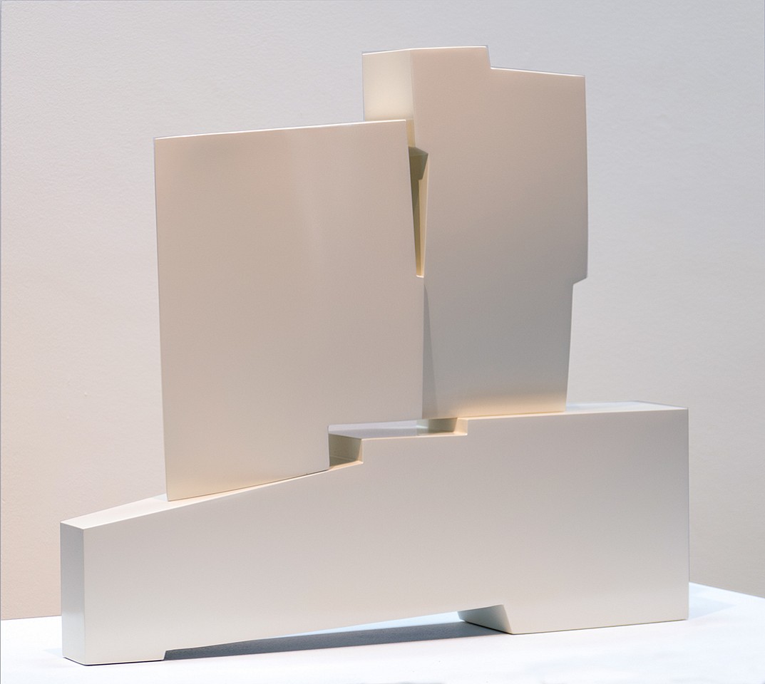 Pascal Pierme (sculpture), Medium Aclair (White)
Steel, 20 x 22 x 4 in.