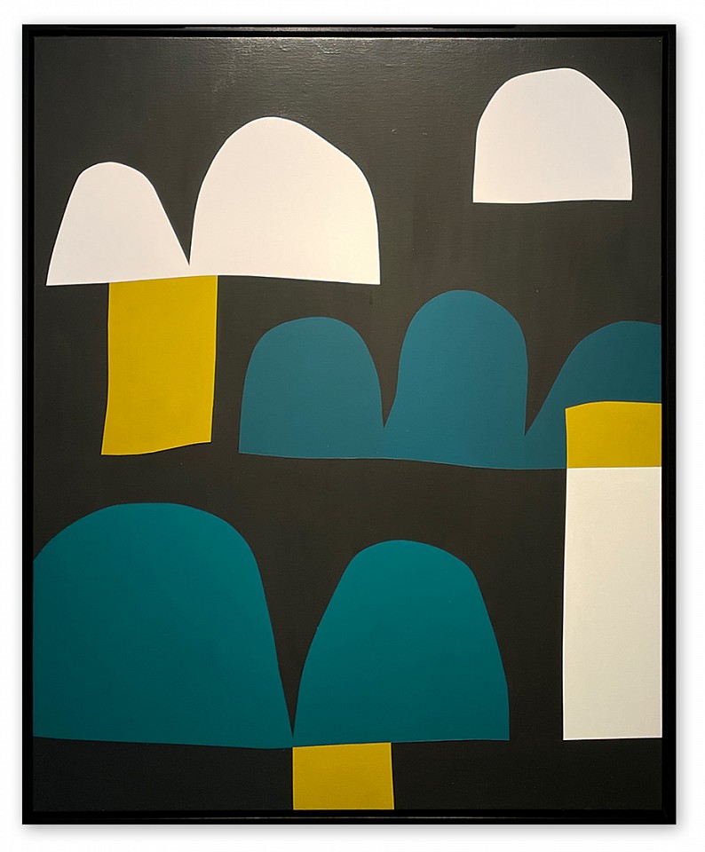 Francois Bonnel, So Unimportant
Mixed media on linen, 65 x 53 1/8 framed