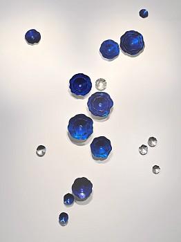 Lucrecia Waggoner - Electric Sky (Sold) dimensions variable (98x60" as shown)