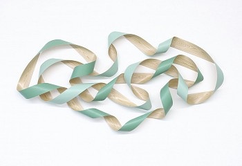 Jeremy Holmes - Best Friends (Sold) 53 x 110 x 9 in.