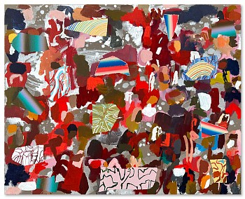 Work: Diamond State 24 x 30 in.