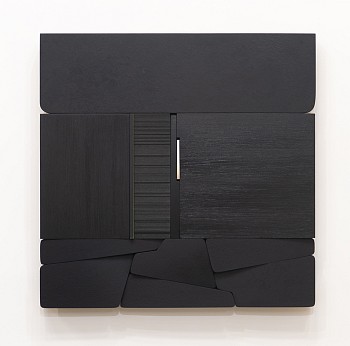 Pascal Pierme - Black on Me 3 (Sold) 24 x 24 x 3 in.