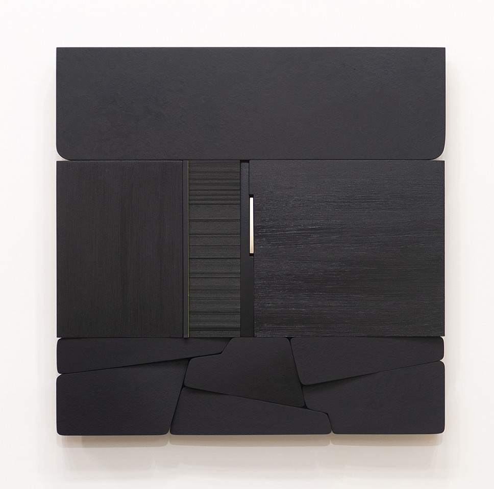 Pascal Pierme, Black on Me 3
Mixed media, 24 x 24 x 3 in.