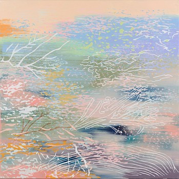 Laura Fayer - Spring Valley 102 36 x 36 in.