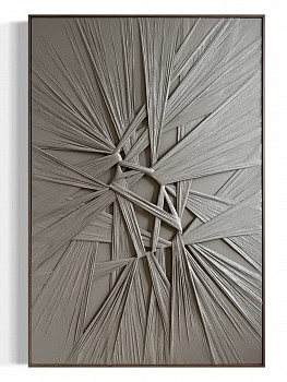 Niina Kratz - Unbind Me Gently (Sold) 60 1/8 x 40 1/2 in framed