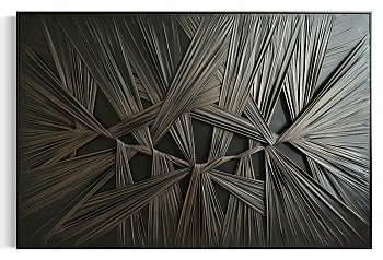 Niina Kratz - Bound by the Night (Sold) 48 3/8 x 72 1/8 in framed