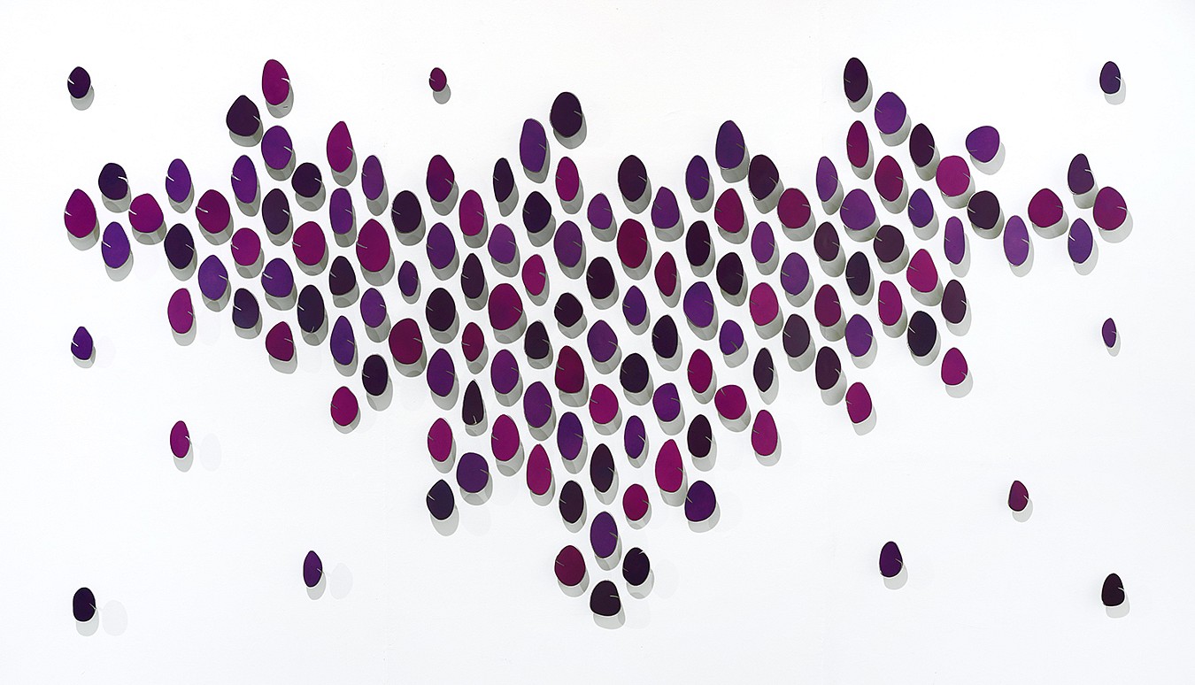 Carolina Sardi, Purple Spell
Painted Steel, 58 x 115 x 2 in.