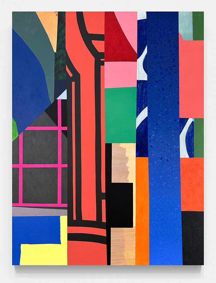 William LaChance, Luton
Acrylic & enamel on canvas, 40 x 30 in.