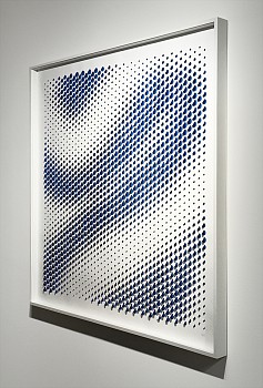 Anna Kruhelska - Penumbra Play 1 39 1/2 x 39 1/2", framed with non-reflective glass, limited edition of 20