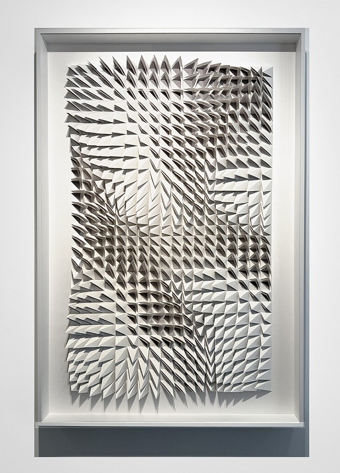 Anna Kruhelska, Untitled 286
Hand-folded archival paper, 60 x 40" framed with non-reflective glass, art may be oriented vertically or horizontally