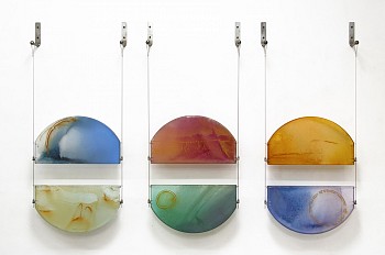 Carrie McGee - Ecliptic Thread 41 x 61 x 4 in.