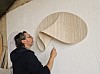 Daniel Mirchev Cashmere untitled 39.3x29.5x8 install