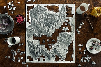 Christos Palios - Insanity Among Catharsis with Escher edition offered in 4 sizes