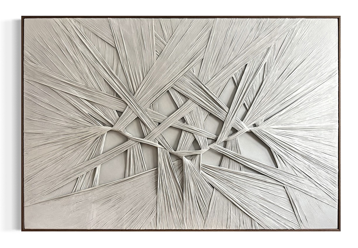 Niina Kratz, Bounds of Stillness
Mixed media on canvas, 40 1/2 x 60 1/8 in framed