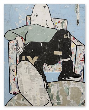 Jane Maxwell - Chill 60 x 48 in.