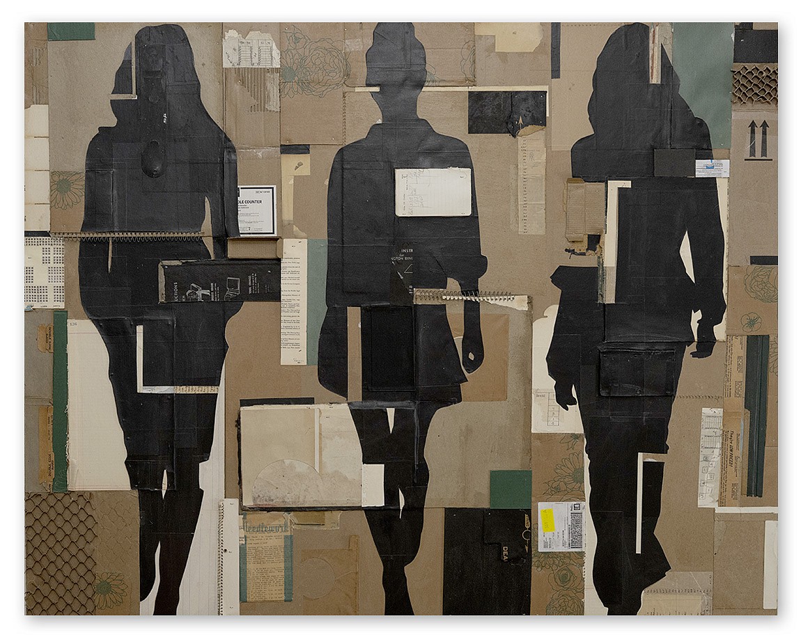 Jane Maxwell, In the Raw
Mixed media on panel, 48 x 60 in.