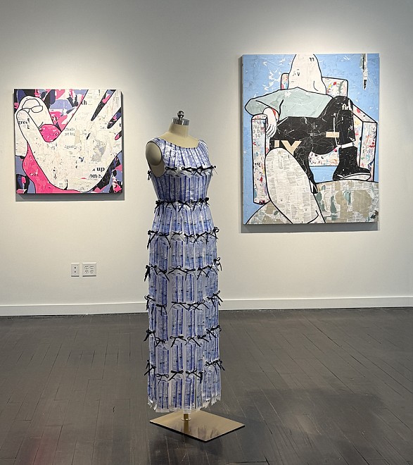 Jane Maxwell: "In Your Face" - Installation View