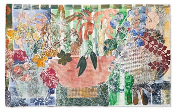 Work:&nbsp;Irene Mamiye Echo Presse Series 0003 25 x 40 in.