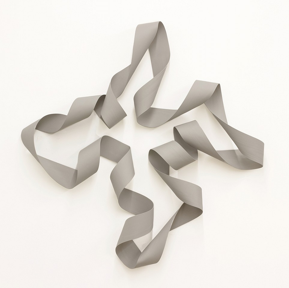 Jeremy Holmes, Morning Grey
Stained white ash, 70 x 68 x 10 in.