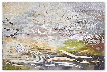 Work:&nbsp;Secret Wisdom 40 x 60 in.