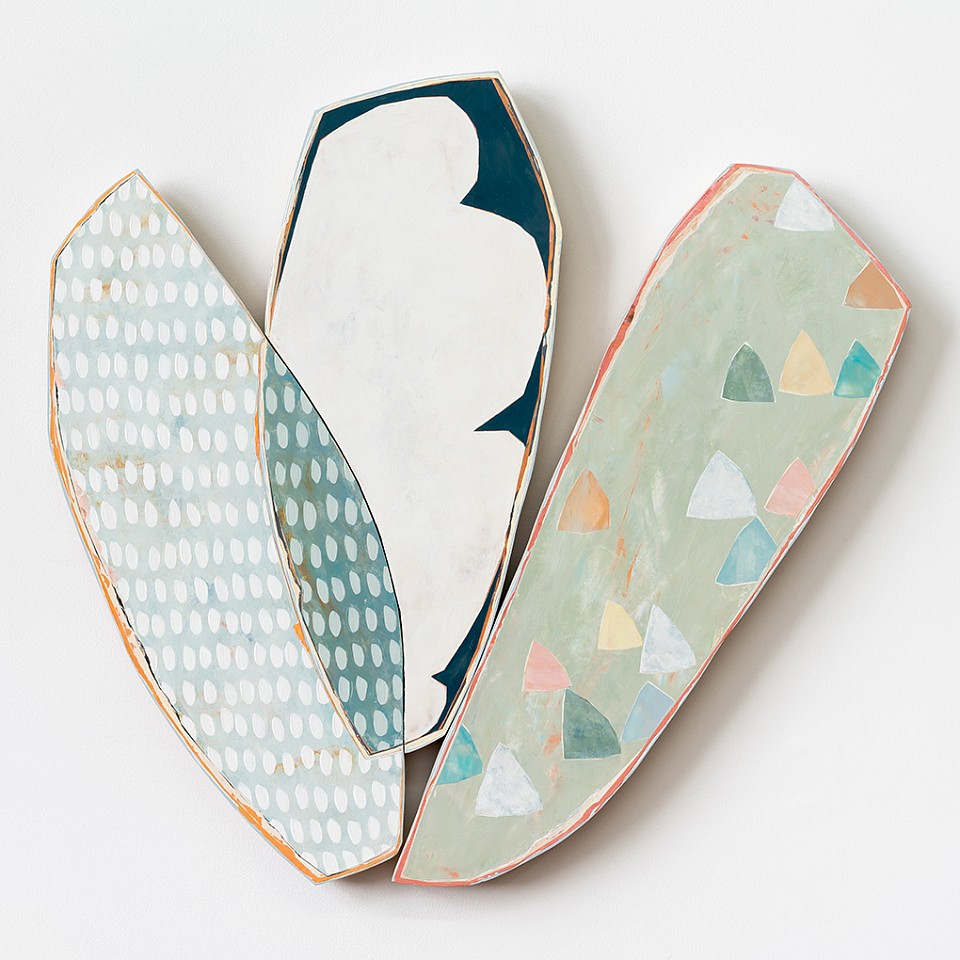 Karine Leger, Unfolding Spring
Acrylic on wood panel, 27 x 28 1/2 in.