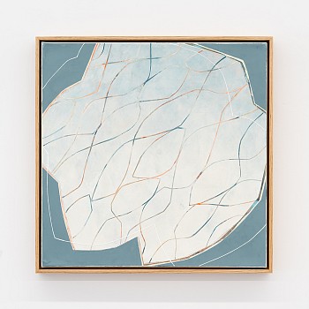 Karine Leger -&nbsp;Vue du Ciel No. 1 25 1/4 x 25 1/4 in. framed