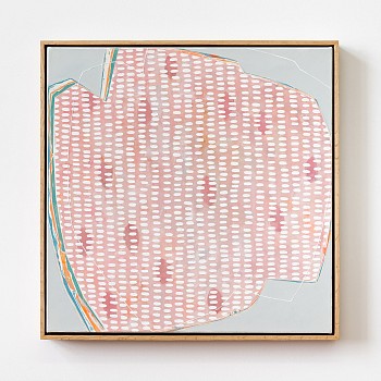 Karine Leger -&nbsp;Vue du Ciel No. 5 25 1/4 x 25 1/4 in. framed