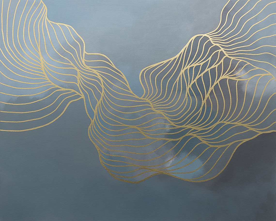 Tracie Cheng, And So We Wait
Acrylic on canvas, 24 x 30 in.