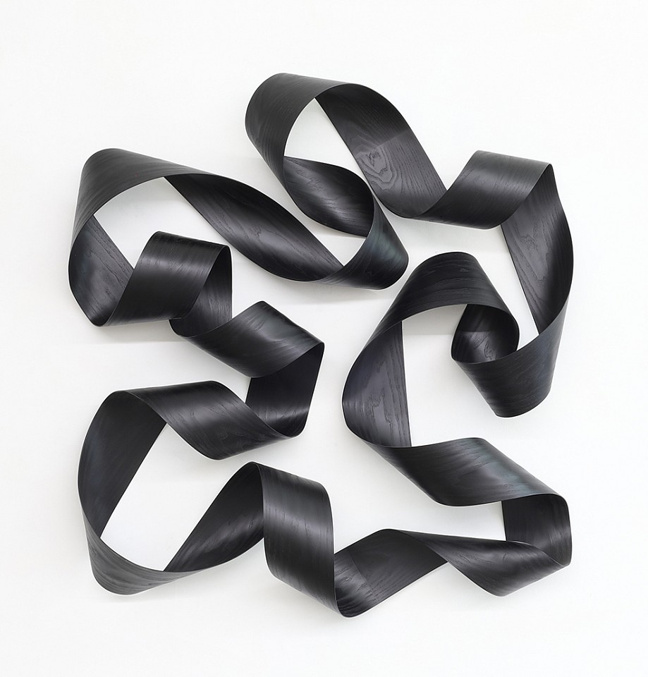 Jeremy Holmes, Across the Axis #2
Lacquered white ash, 48 x 45 x 8 in.